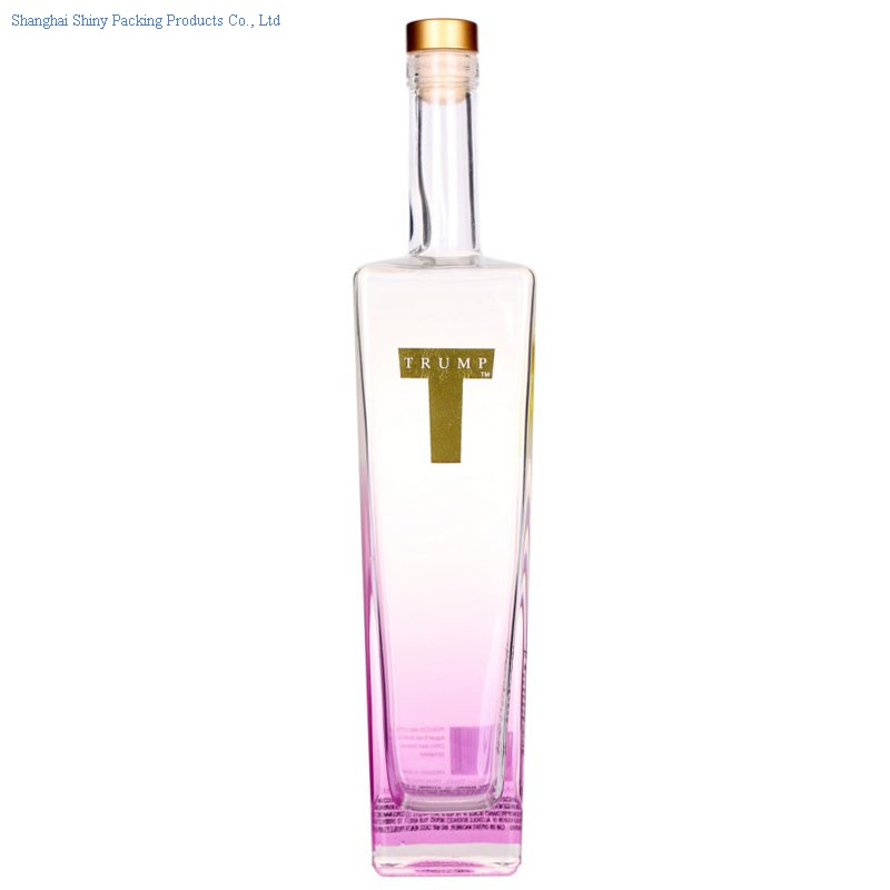 750ML crystal vodka bottle