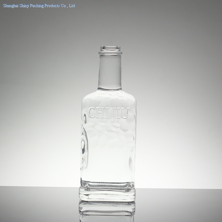 custom design glass bottle